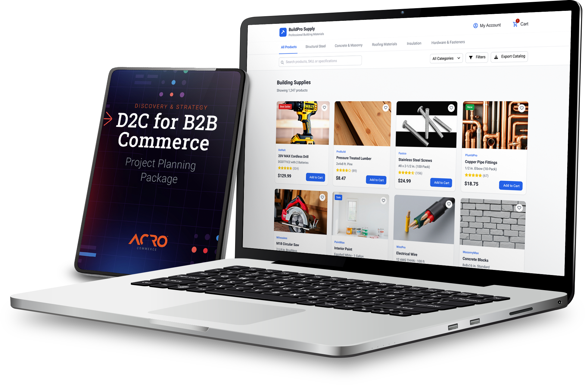 D2C for B2B Commerce Project Planning Package