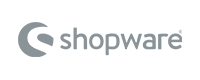 Shopware Logo - Small, Greyscale
