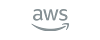 Greyscale Amazon Web Service Logo