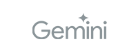 Greyscale Gemini LLM Logo