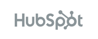 Greyscale HubSpot logo