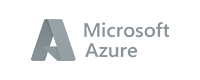 Greyscale Microsoft Azure Logo