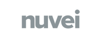 Nuvei payment solutions - greyscale logo
