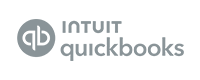 Greyscale Intuit Quickbooks logo