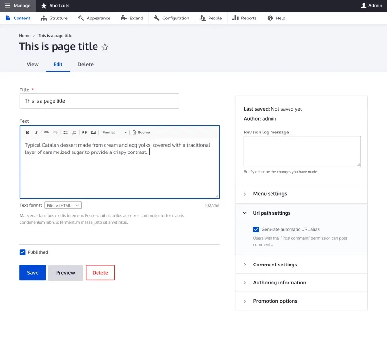 Drupal’s Admin UI and How it Compares to WordPress