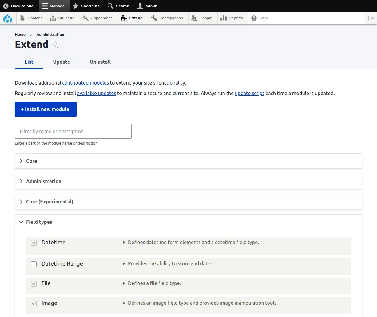 Drupal’s Admin UI and How it Compares to WordPress