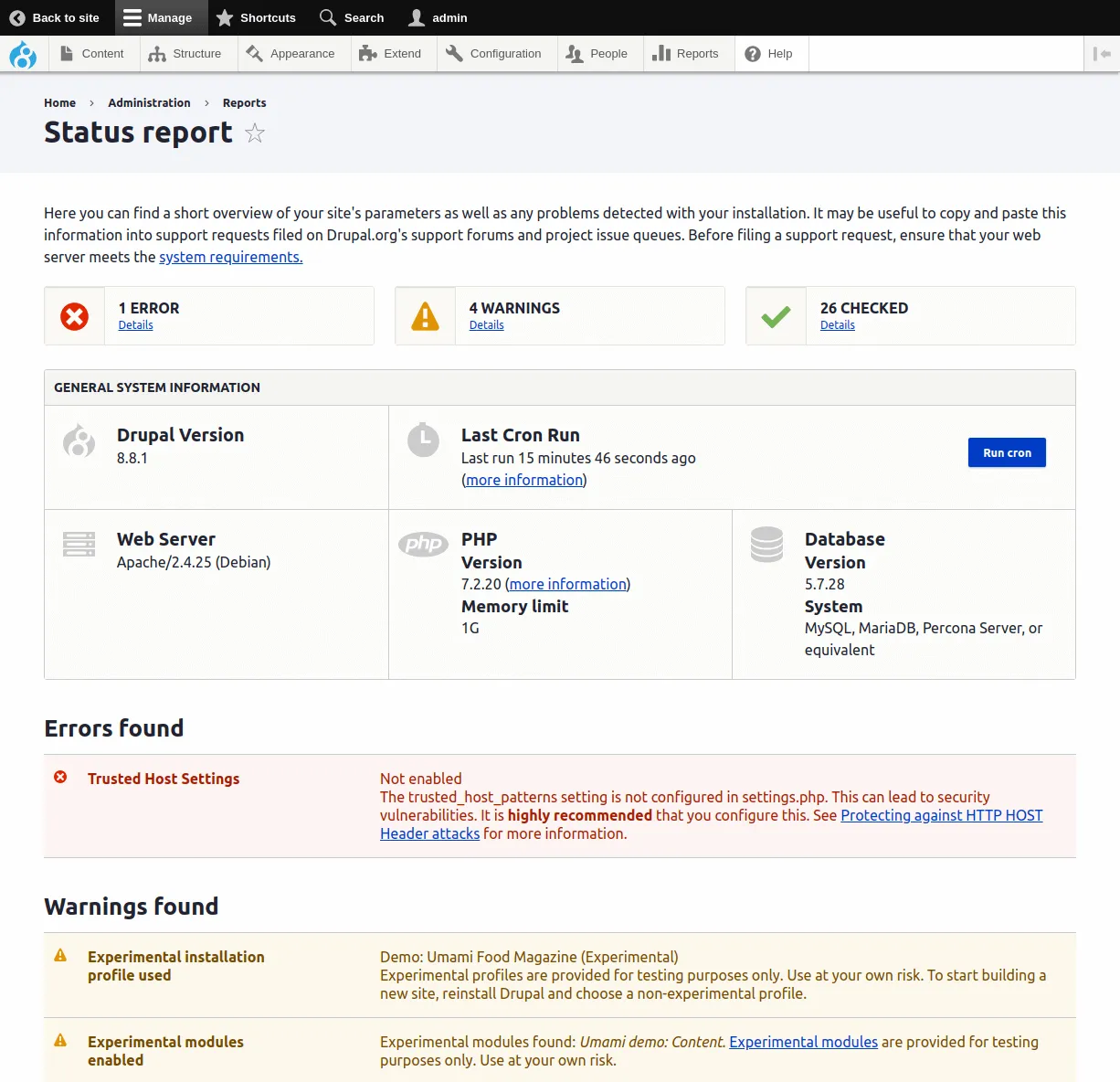 Drupal’s Admin UI and How it Compares to WordPress