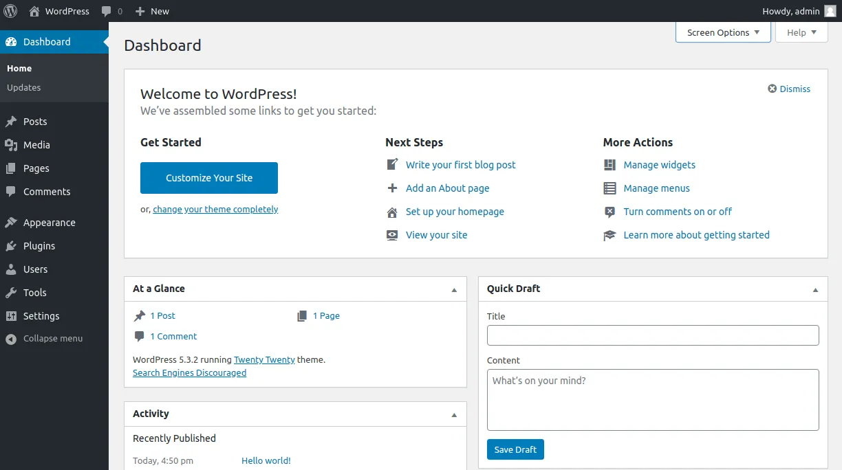 Drupal’s Admin UI and How it Compares to WordPress